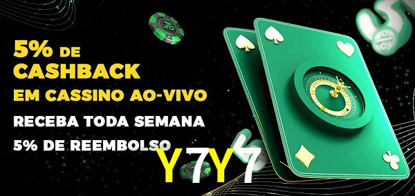Promoções do cassino ao Vivo Y7Y7